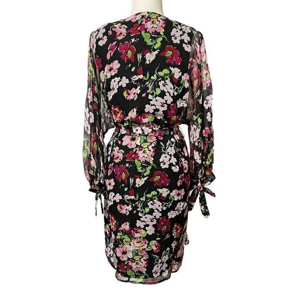 *EQUIPMENT* Large New w Tags Women's Semi Sheer Long Sleeve Button-Down Floral D - Picture 13 of 16